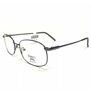 NEW TECHNOLITE unisex tlf522 round eyeglasses in gunmetal